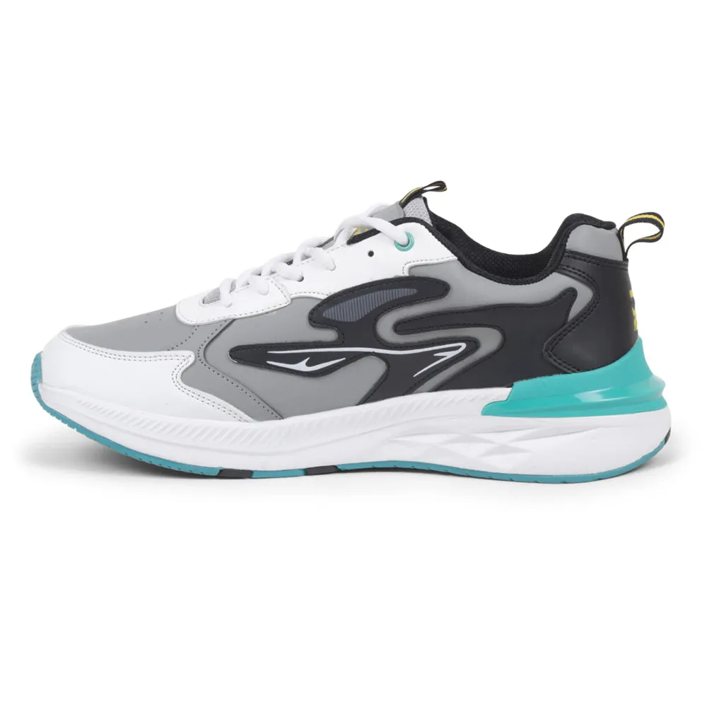 Leap7x By Liberty Men MONTEX-1 Grey Sports Lacing Shoes