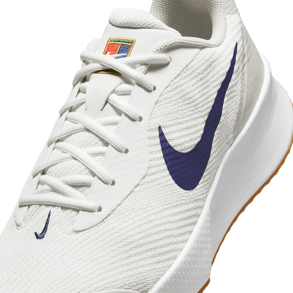 Men`s Vapor Lite 3 Tennis Shoes Summit White and Binary Blue