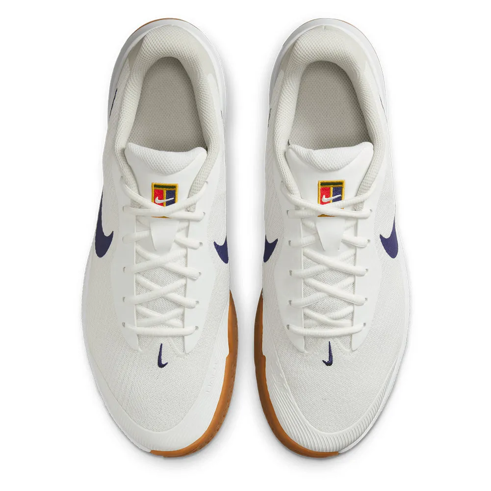 Men`s Vapor Lite 3 Tennis Shoes Summit White and Binary Blue