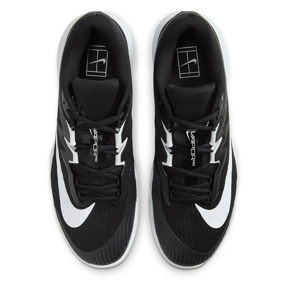 Mens Zoom Vapor Pro 3 Tennis Shoes Black and White