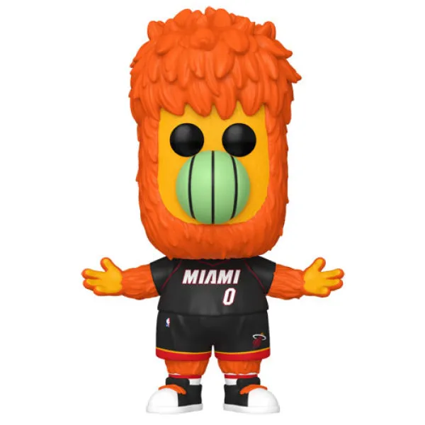 NBA: Mascots - Burnie (Miami Heat) Pop! Vinyl