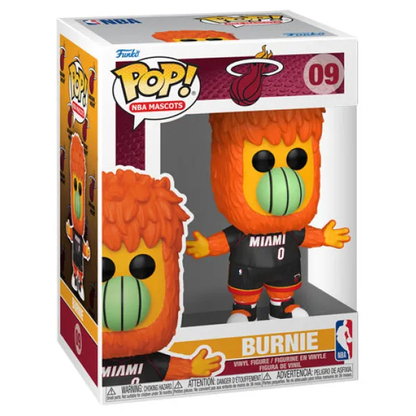 NBA: Mascots - Burnie (Miami Heat) Pop! Vinyl