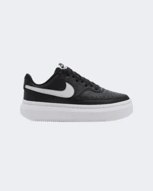Nike Court Vision Women Lifestyle Shoes Black/White