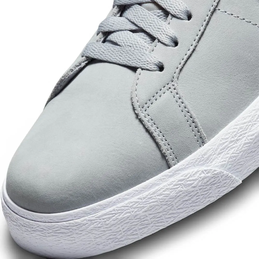 Nike SB - Blazer Mid ISO Shoes Wolf Grey/White-Wolf Grey