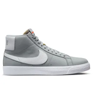 Nike SB - Blazer Mid ISO Shoes Wolf Grey/White-Wolf Grey