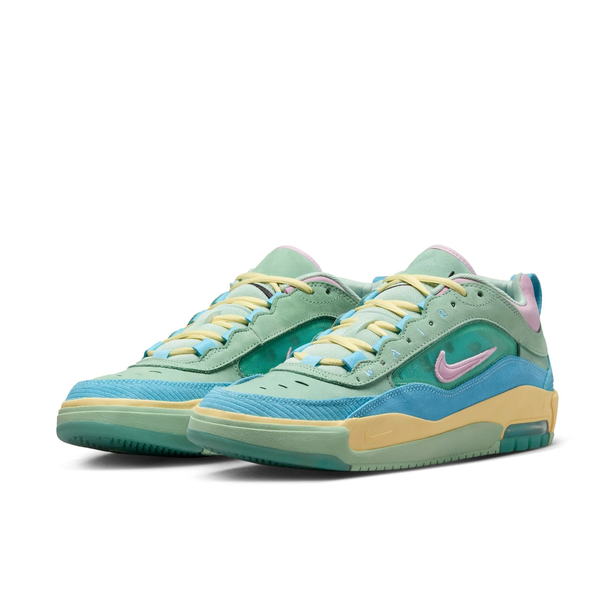 NIKE SB ISHOD 2 VERDY AIR MAX BLUE GAZE / LT ARCTIC PINK-ENAMEL GREEN