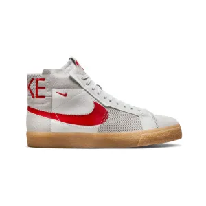 Nike SB Zoom Blazer Mid Premium Summit White University Red