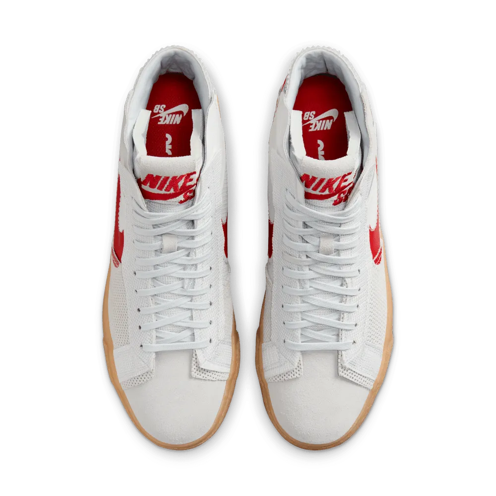 Nike SB Zoom Blazer Mid Premium Summit White University Red