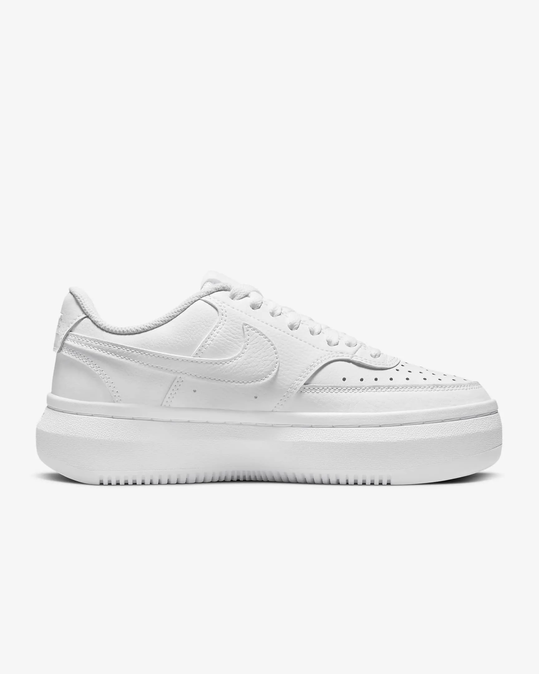 Nike Women's Court Vision Shoes Alta White/White/White DM0113 100