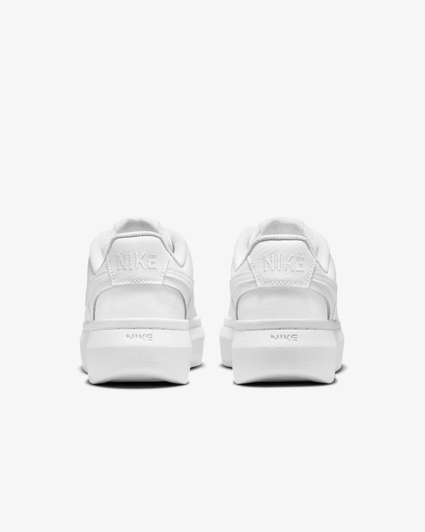 Nike Women's Court Vision Shoes Alta White/White/White DM0113 100