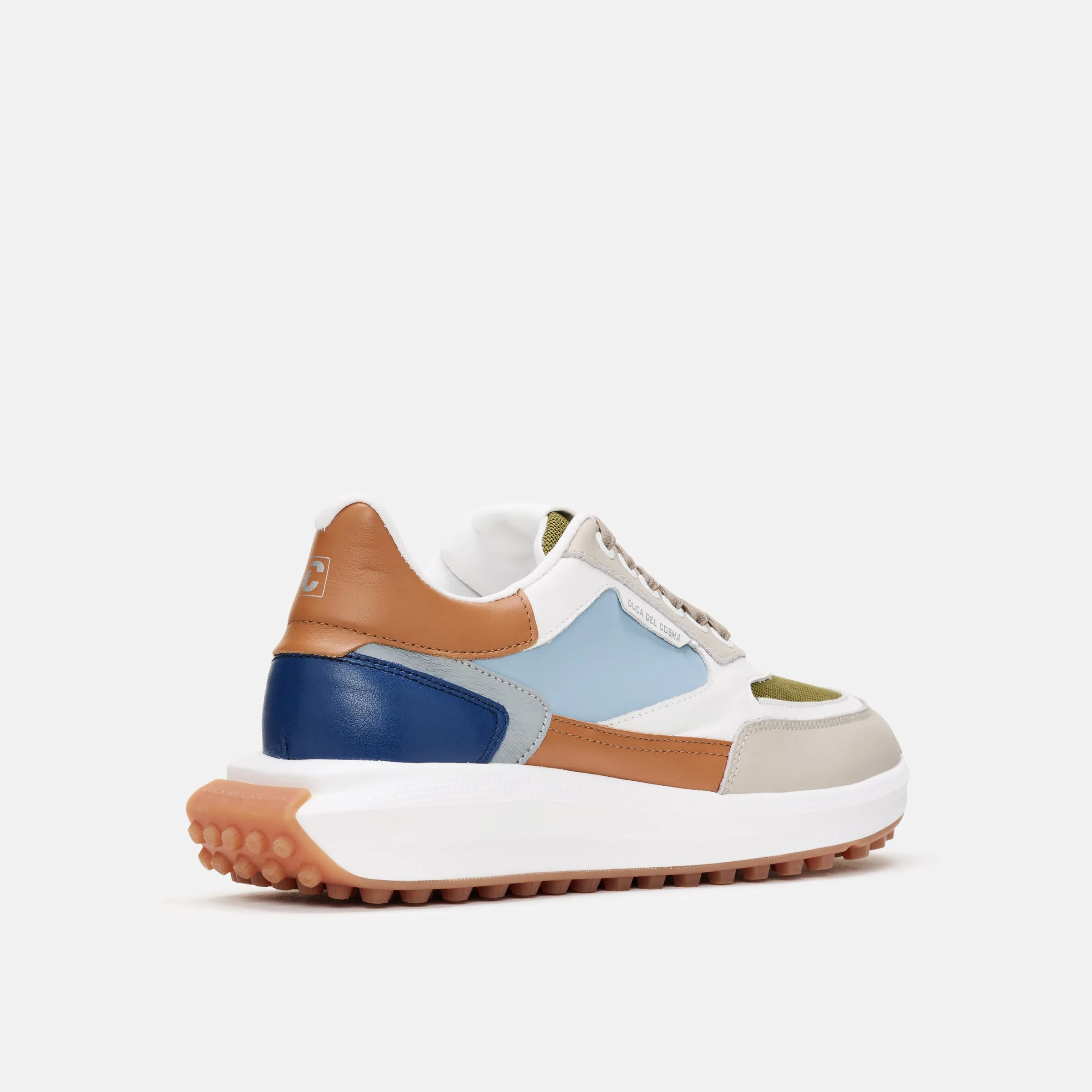 Olivera - Cognac/Blue/Grey