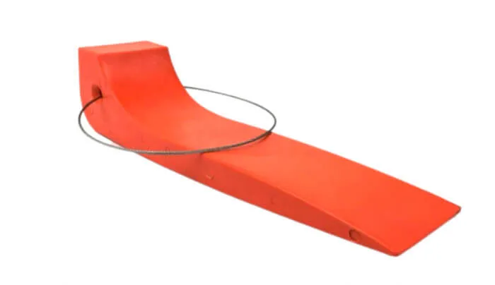 Orange Standard Car Carrier Tire Skates 2-Pack