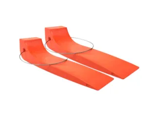 Orange Standard Car Carrier Tire Skates 2-Pack