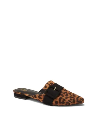 Parker Flat Mule - Leopard-Print