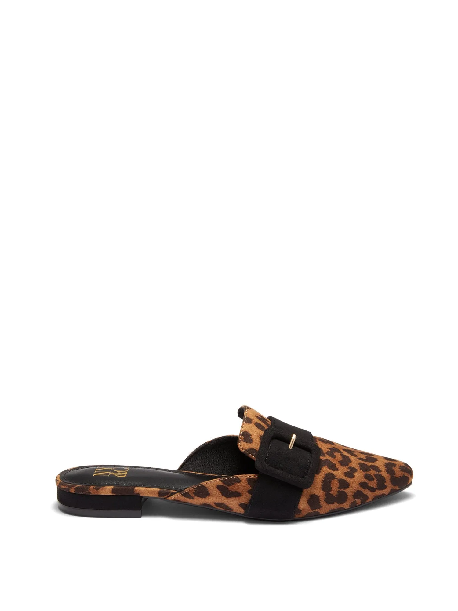 Parker Flat Mule - Leopard-Print