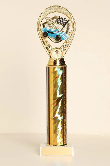 Pinewood Derby Tube Trophy