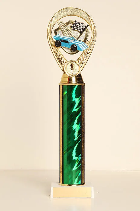 Pinewood Derby Tube Trophy