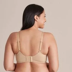 popular  Plus Size Contour Brushed T-Shirt Bra - Latte