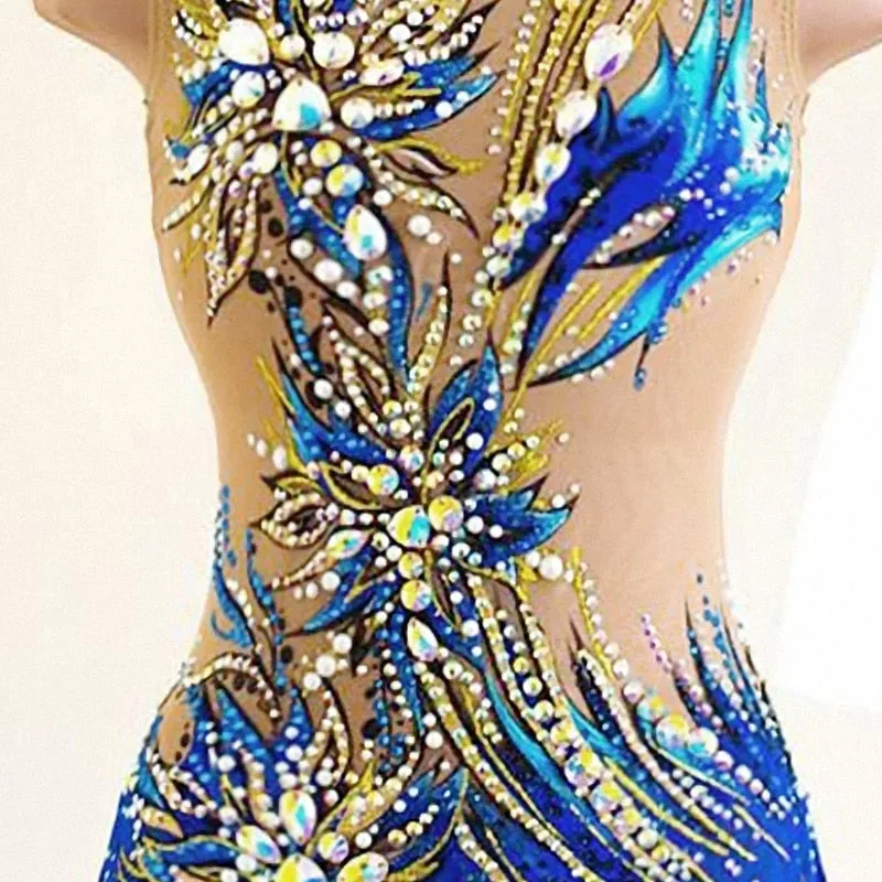 #R335 Figure Skating-Rhythmic Gymnastics - Artistic Gymnastics Competition Leotard