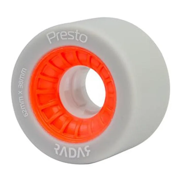 Radar Presto Wheels Narrow 62mm - 4 pack