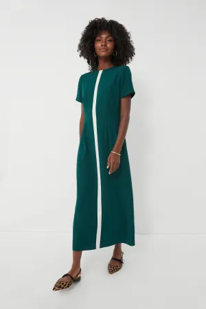 Rain Forest Stripe Leigh Dress