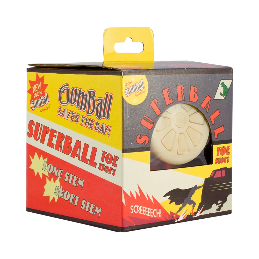 Riedell Gumball Superball Toe Stops (Set of 2) Short Stem