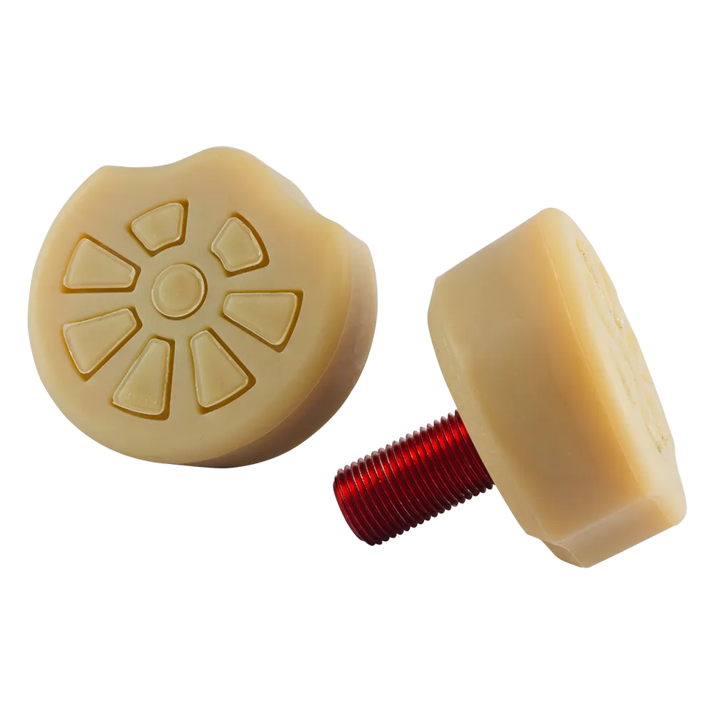 Riedell Gumball Superball Toe Stops (Set of 2) Short Stem