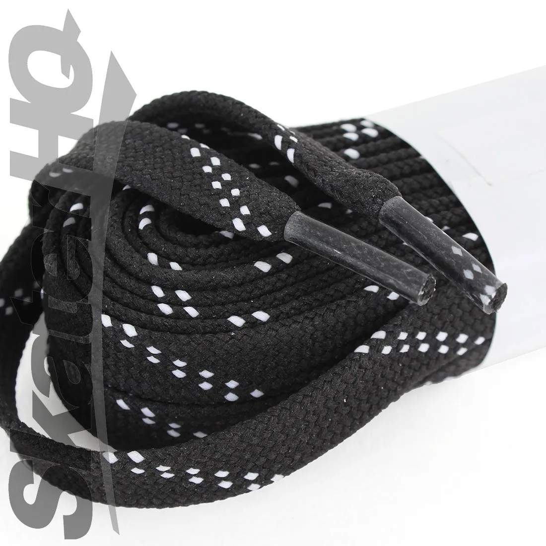 Riedell Solaris 92 Waxed Laces - Black/White