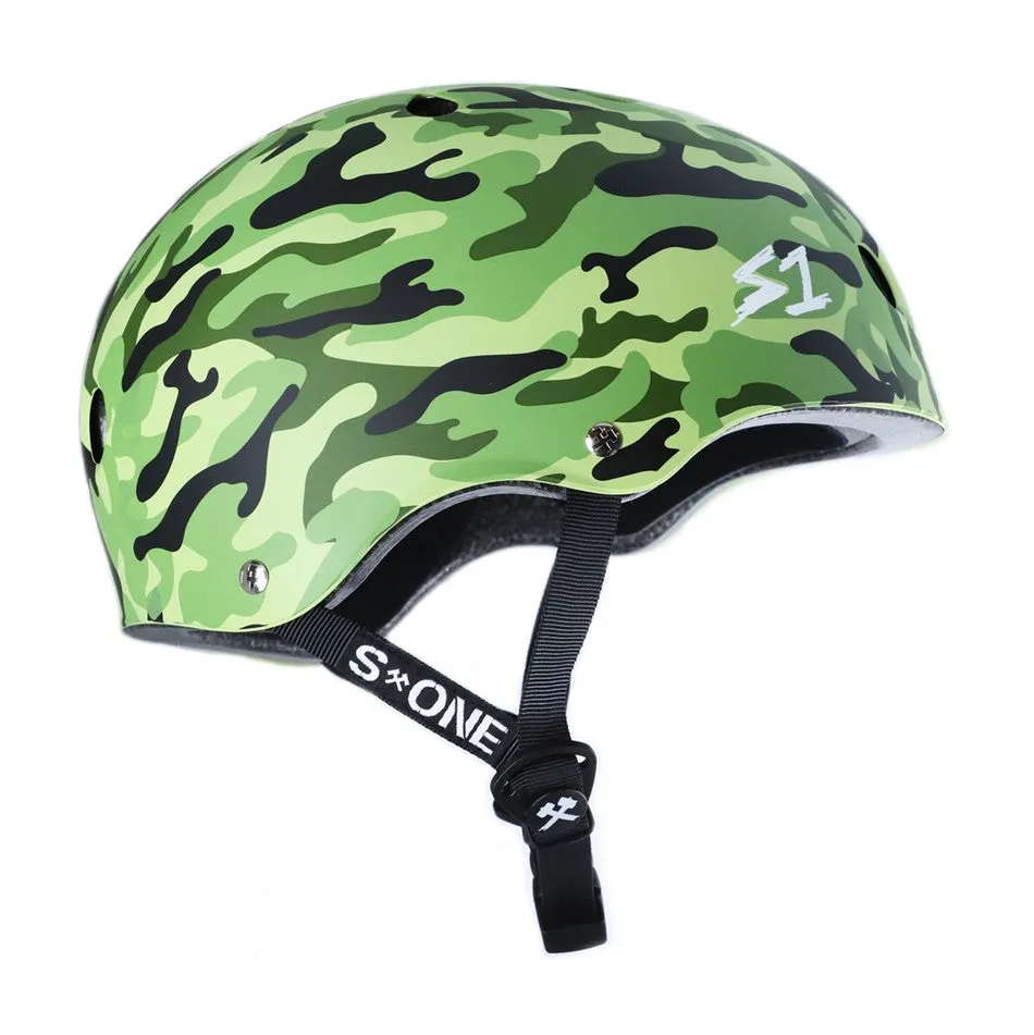 S1 Lifer Camo Matte Helmet - Certified