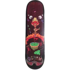 Scram 8.25” Lindloff Earth Skii Skateboard Deck
