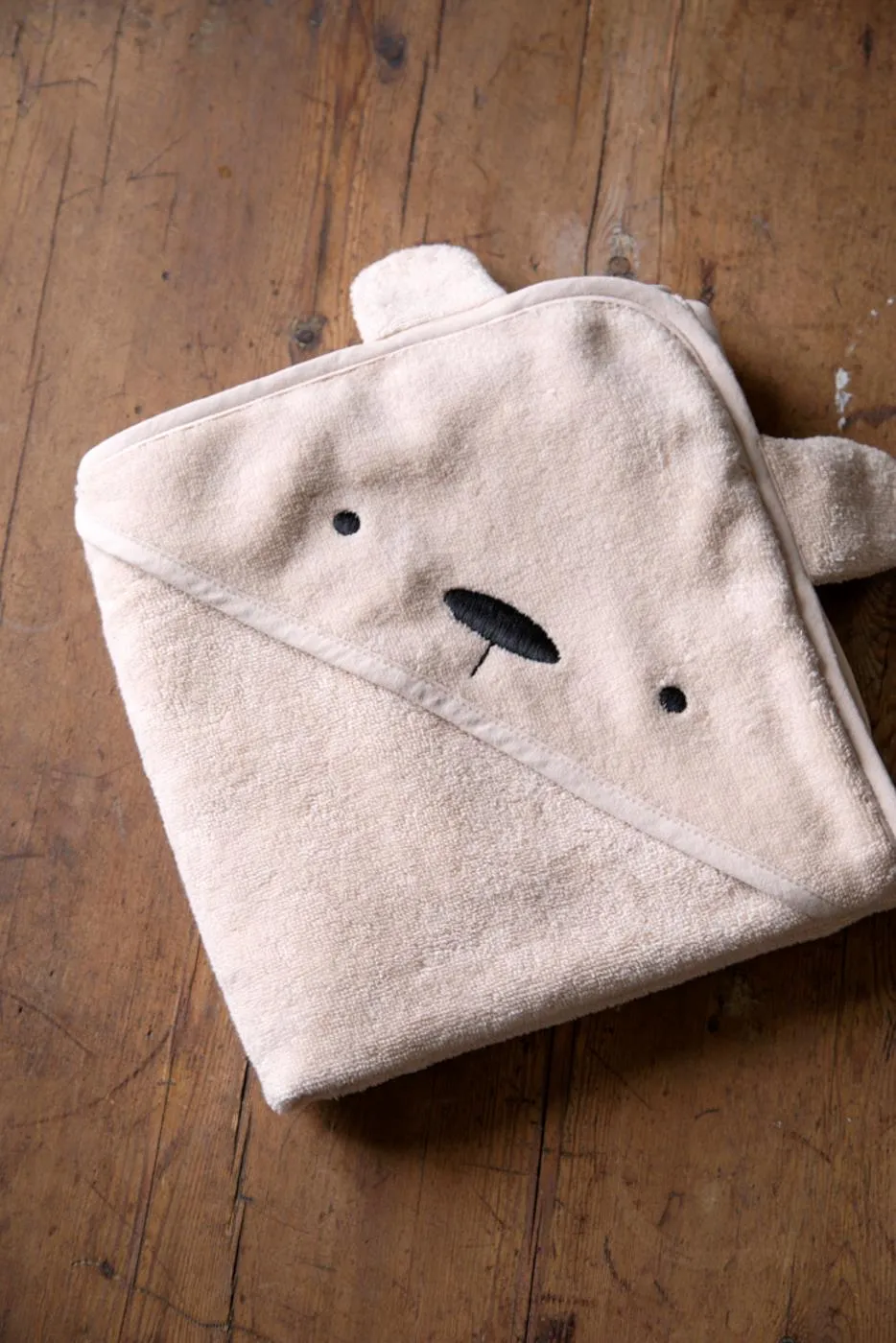 Sebra, Terry Hooded Towel, Milo the Bear