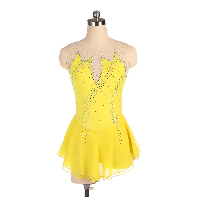 #SK378  Figure Skating Dress- Customized Size- Competition Ice Skating Dress