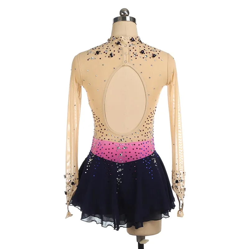 #SK541 Figure Skating Dress -Customized Size -Competition Dress