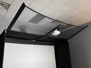 SkyGuard™ Golf Simulator Top and Side Safety Netting for Bays