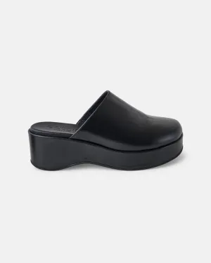 Solene Leather Mule