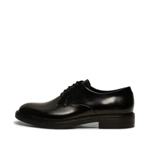 Stanley derby polido læder - BLACK