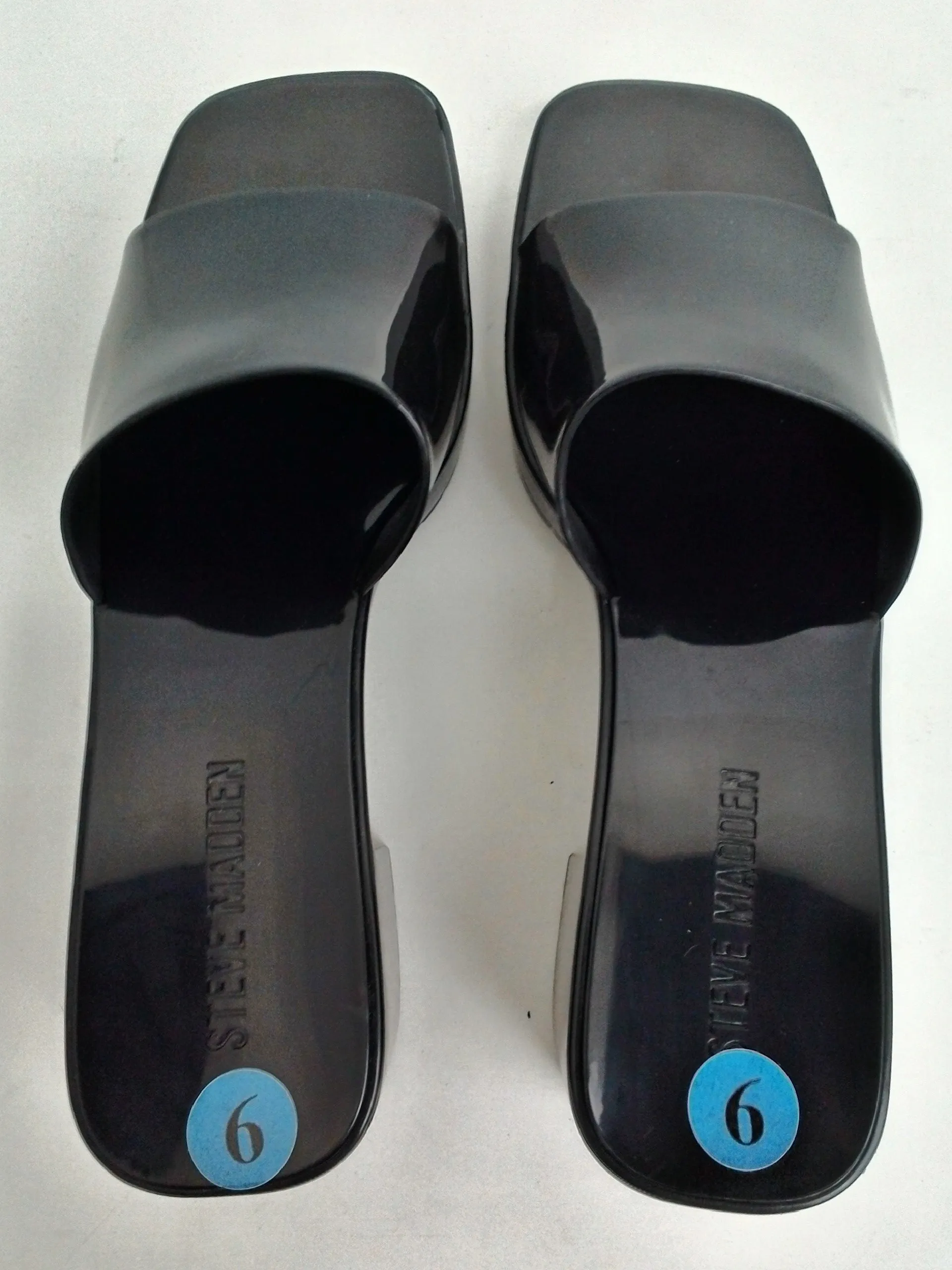 Steve Madden Women's Harlin Black Mule Sandals Size 9 M