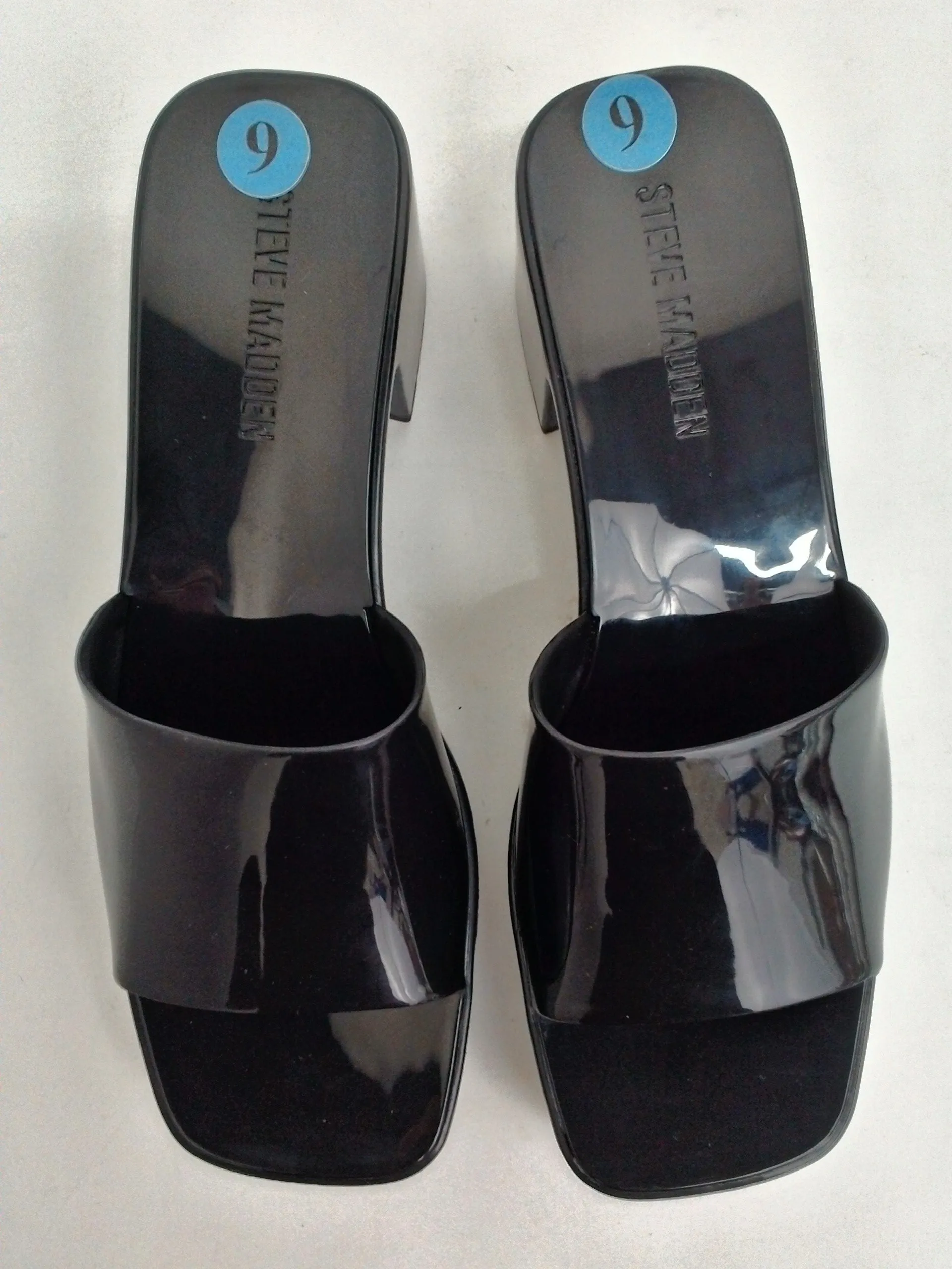 Steve Madden Women's Harlin Black Mule Sandals Size 9 M