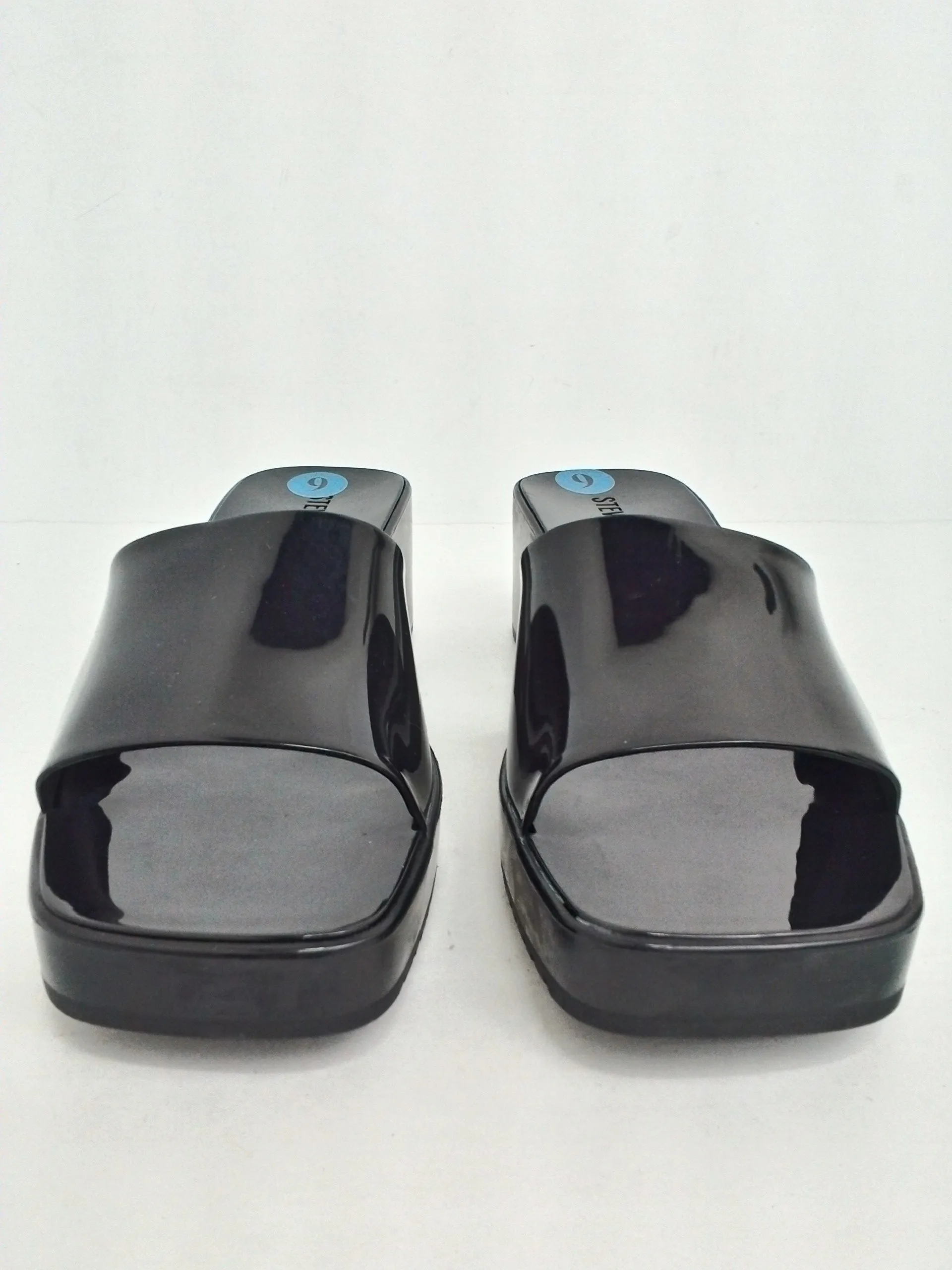 Steve Madden Women's Harlin Black Mule Sandals Size 9 M