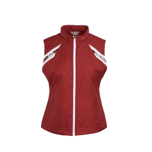SVG Golf Autumn and Winter Women's Red Stitched Vest