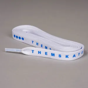 THEM X DERBY WAX LACES - WHITE 72"