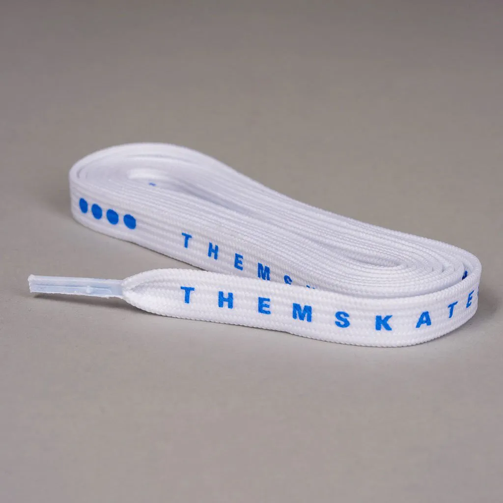 THEM X DERBY WAX LACES - WHITE 72"