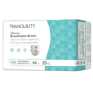 Tranquility Essential Breathable Briefs - Moderate Absorbency