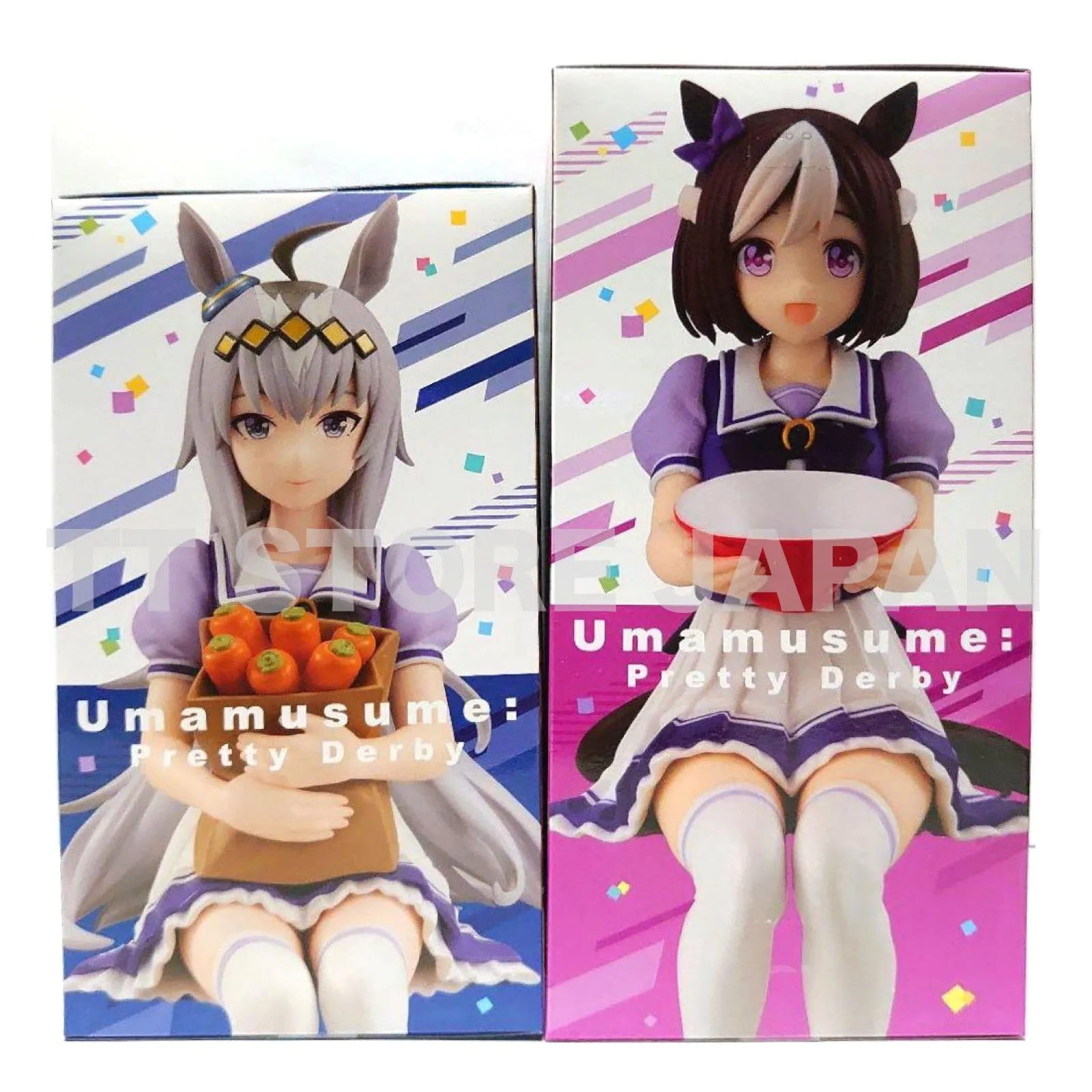 Uma Musume Pretty Derby Figure Special Week Oguri Cap Set Noodle Stopper