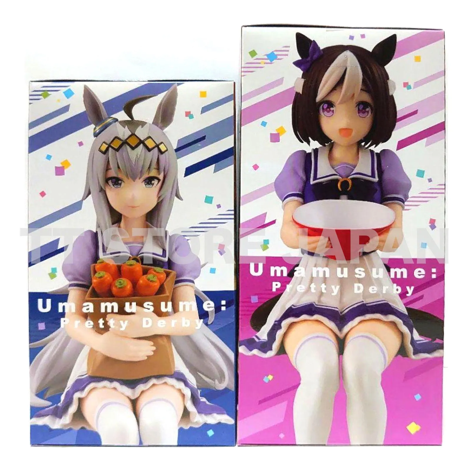Uma Musume Pretty Derby Figure Special Week Oguri Cap Set Noodle Stopper