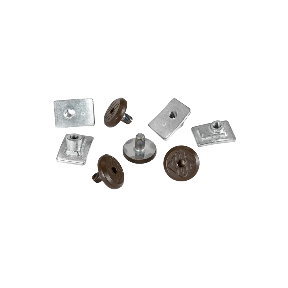 USD Aeon Cuff Screw Set - Brown (4 Pack)