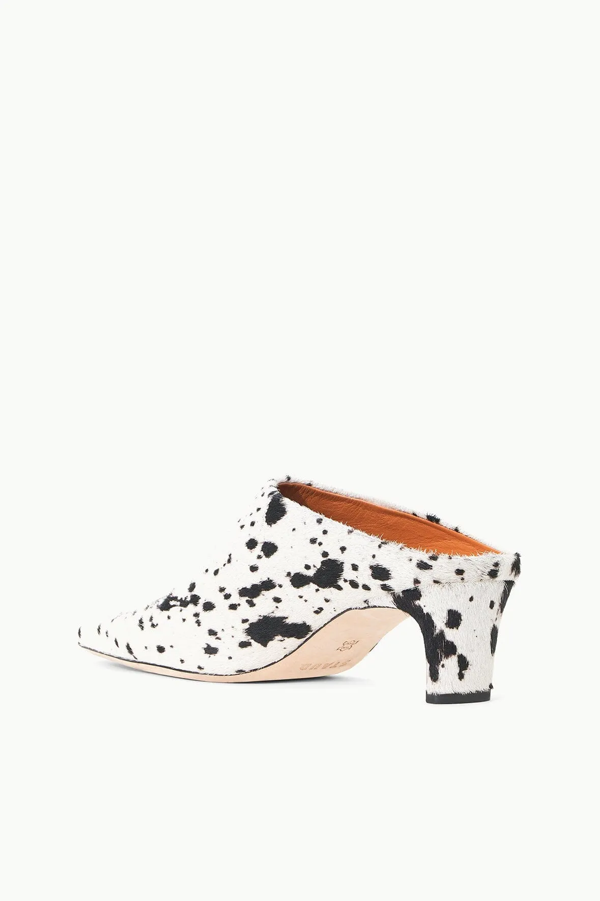 WALLY MULE | BLACK & WHITE HAIRCALF