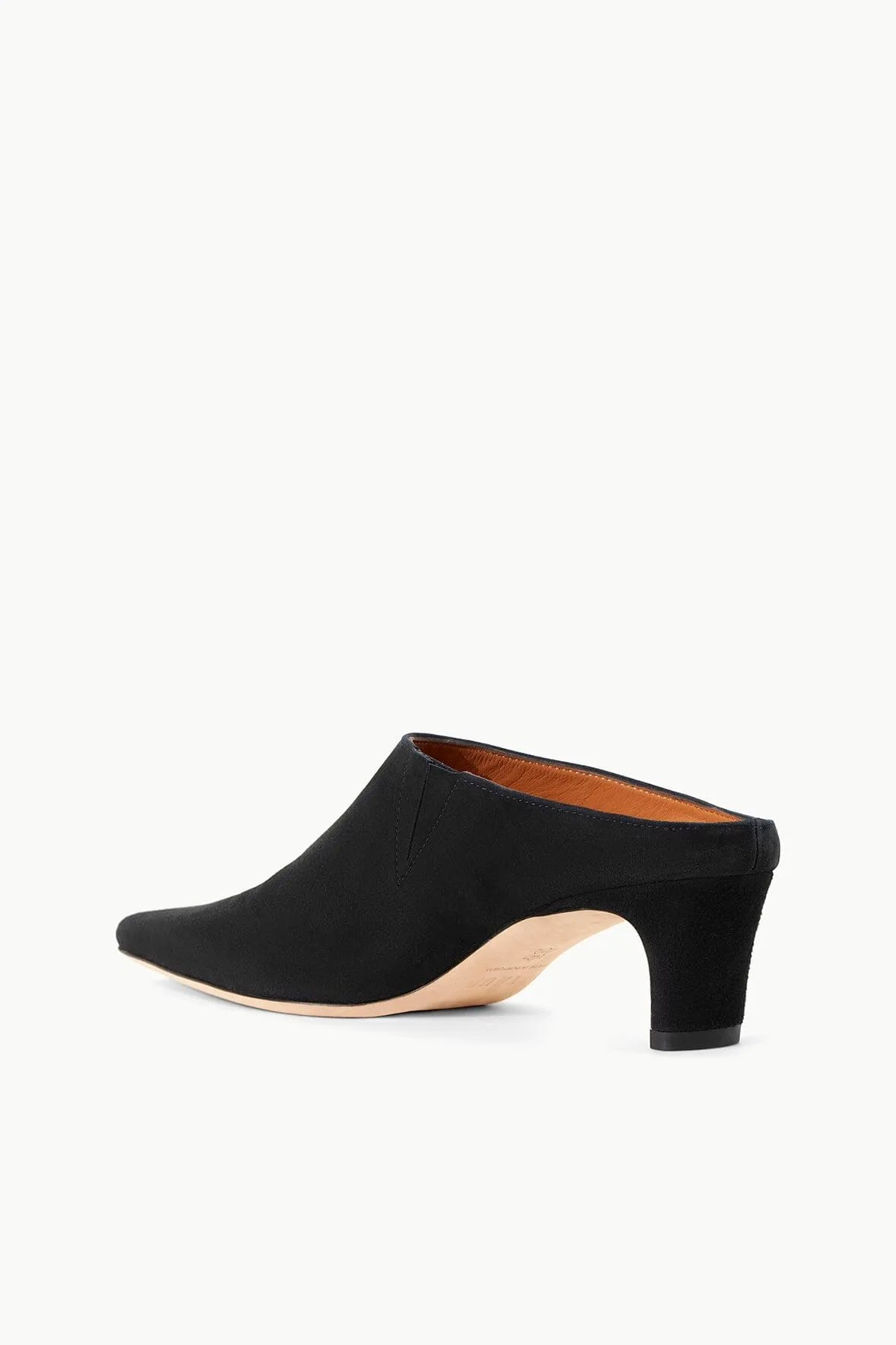 WALLY MULE | BLACK SUEDE