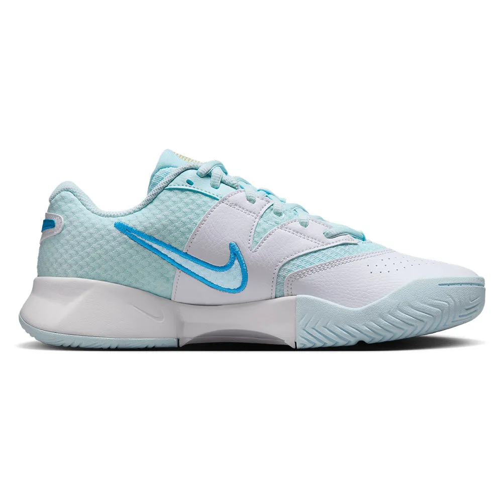 Women`s Court Lite 4 Tennis Shoes Glacier Blue and Star Blue