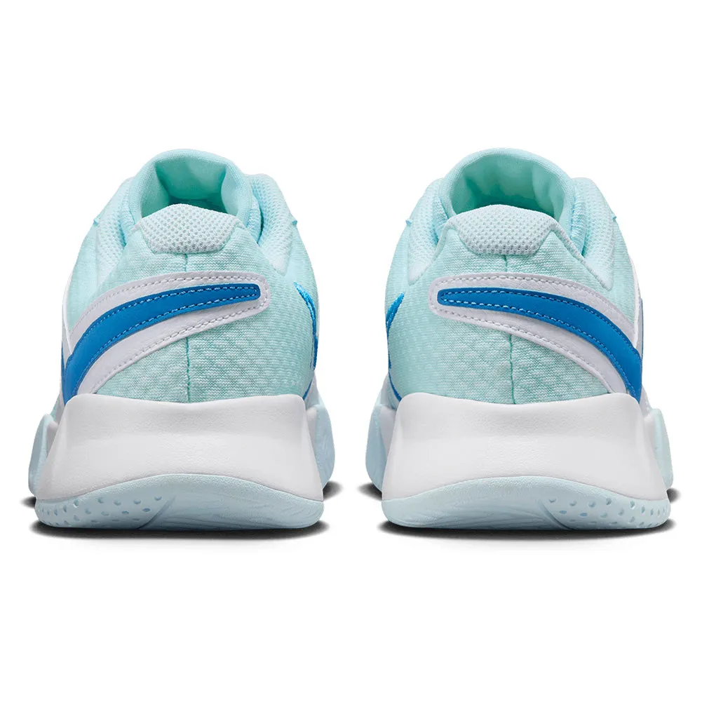 Women`s Court Lite 4 Tennis Shoes Glacier Blue and Star Blue